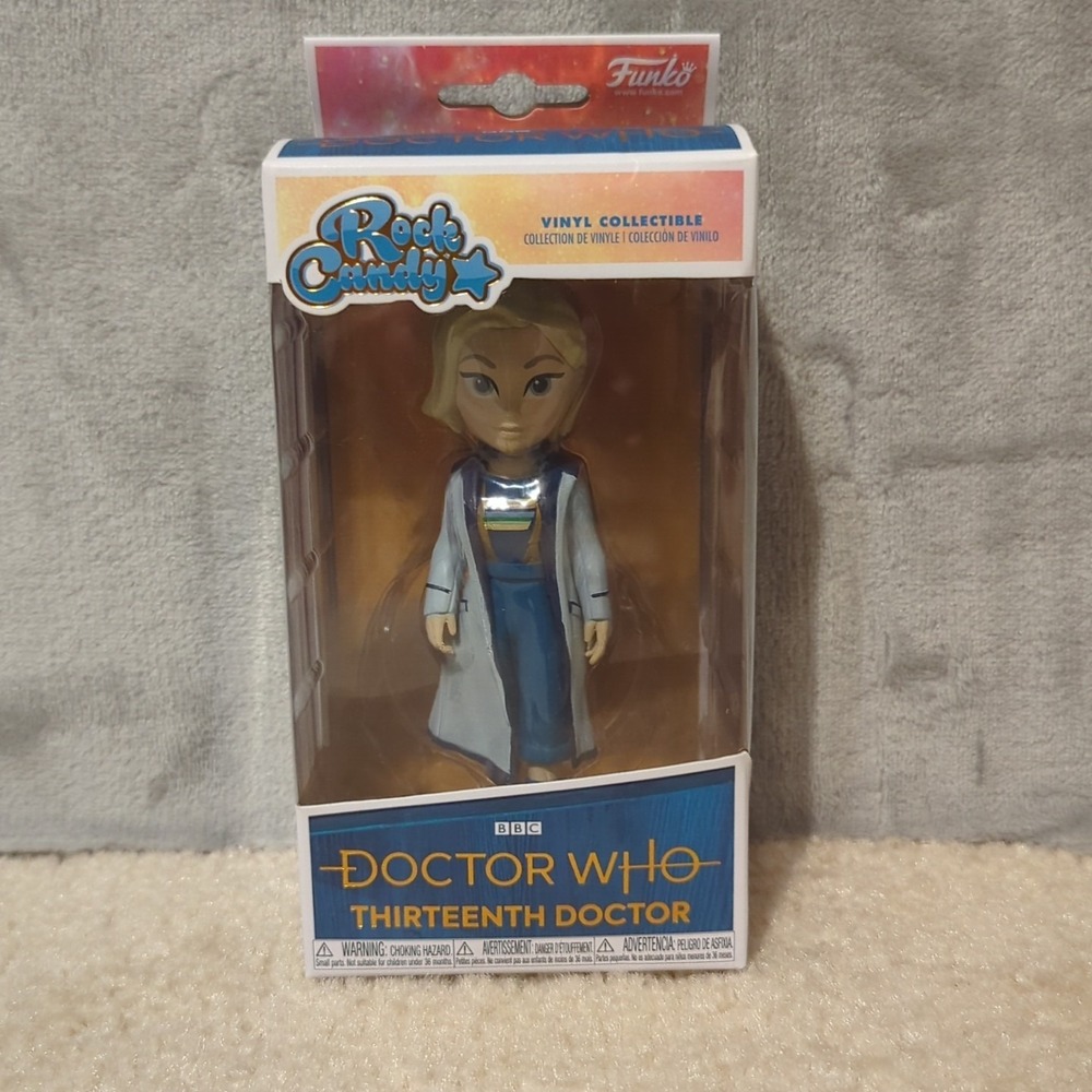 FUNKO Rock Candy‎ BBC Doctor Who Thirteenth Doctor Vinyl Collectable Figure NIB